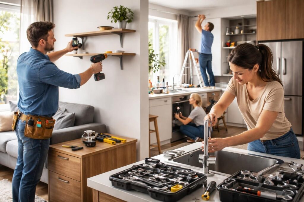 découvrez les 10 petits travaux de bricolage à domicile les plus demandés pour entretenir et améliorer votre maison facilement.