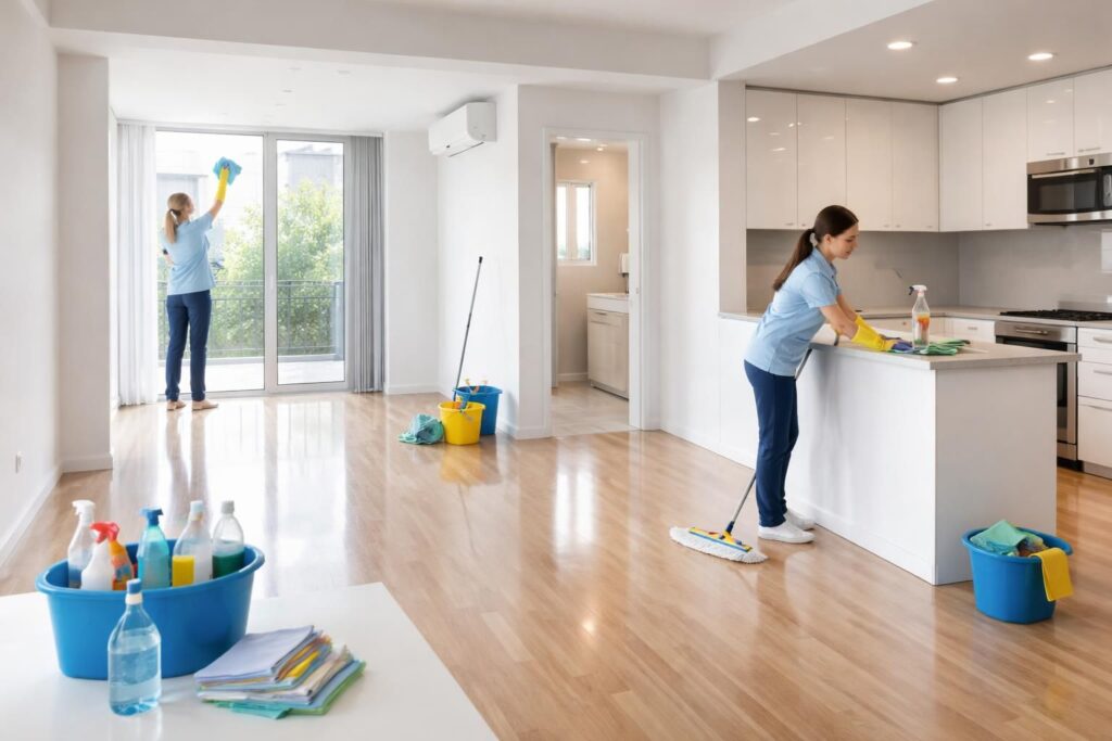 découvrez notre checklist complète pour un nettoyage d'appartement après location, afin d'assurer une remise en état impeccable et faciliter l'état des lieux.
