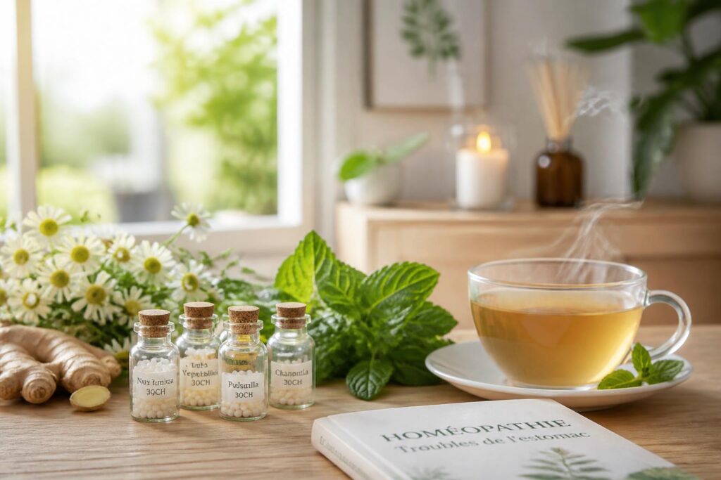 découvrez comment l'homéopathie peut offrir des solutions naturelles pour soulager les troubles digestifs et apaiser l'estomac de manière douce et efficace.