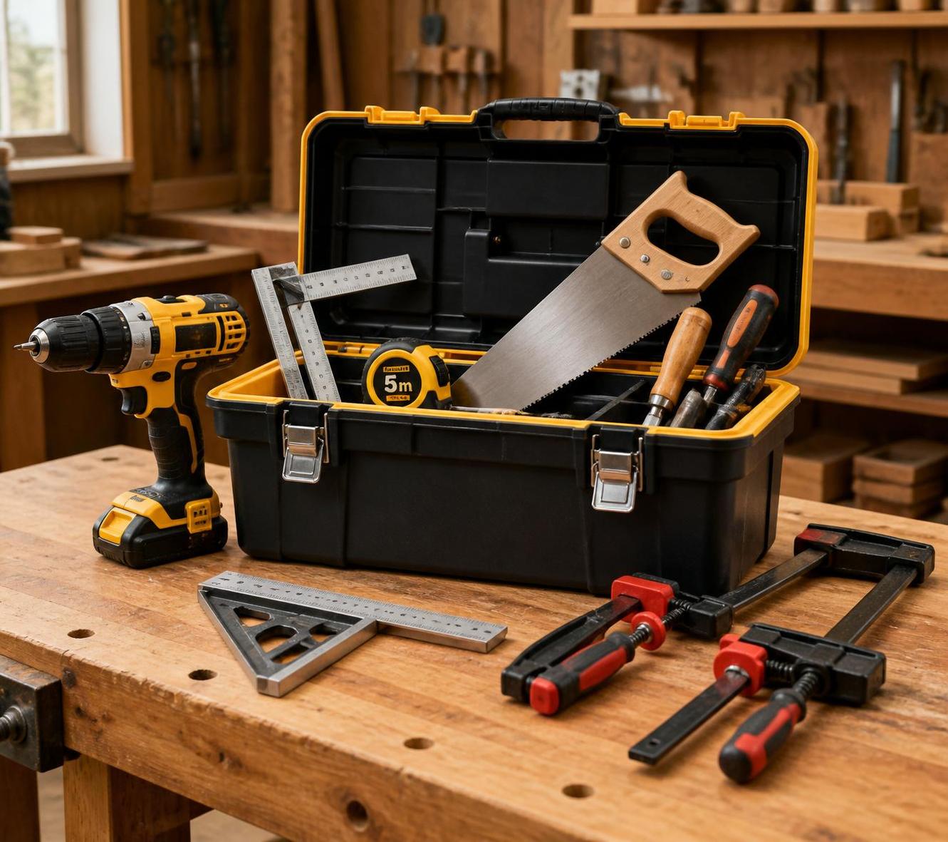 découvrez les outils indispensables pour bien débuter vos projets de travail du bois avec notre kit complet, guide pratique et conseils pour amateurs et débutants.