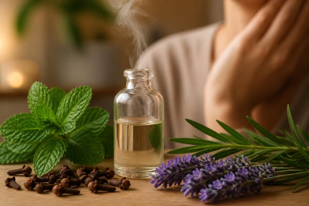 découvrez quelles huiles essentielles sont efficaces pour soulager le mal de dents et apaiser la douleur naturellement.
