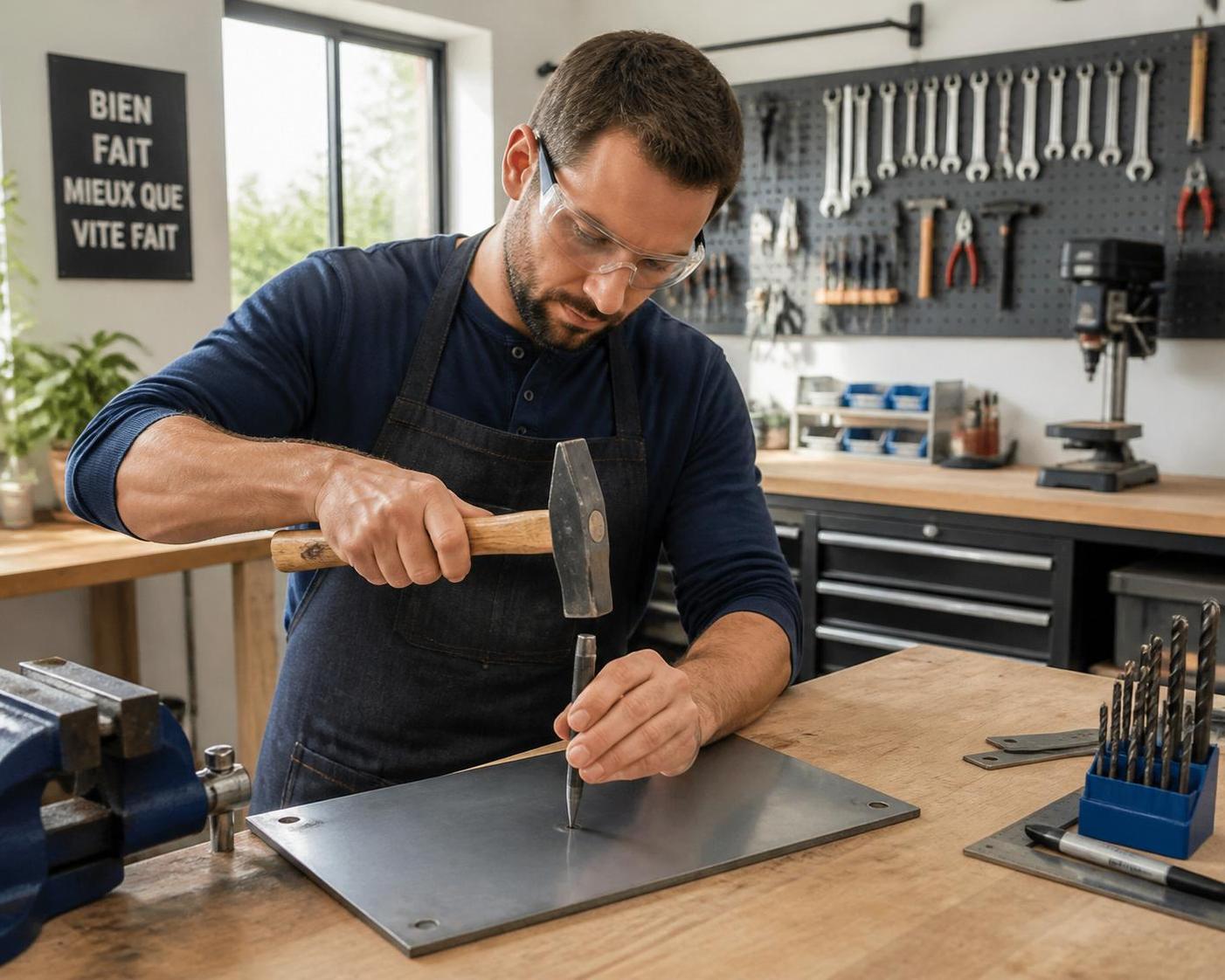 découvrez des méthodes efficaces pour percer du métal sans perceuse et réussir vos travaux facilement. astuces pratiques et conseils pour un perçage précis et sécurisé.