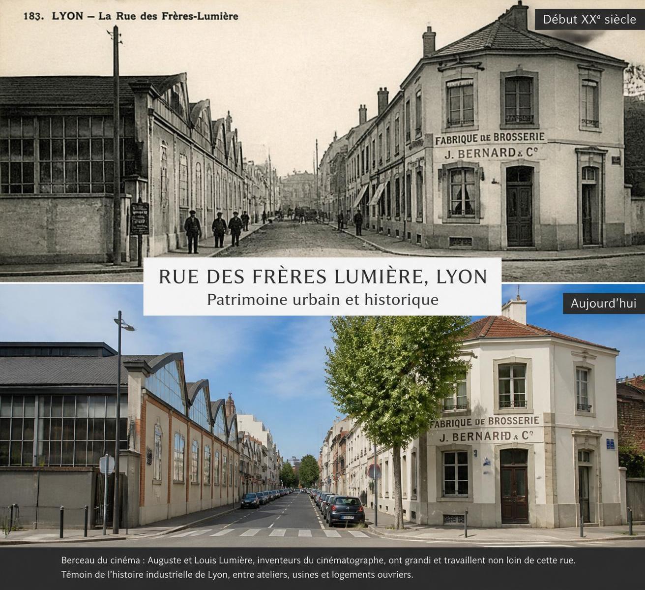 explorez l'histoire méconnue de la rue des frères lumières à lyon, une artère riche en patrimoine et en anecdotes captivantes.
