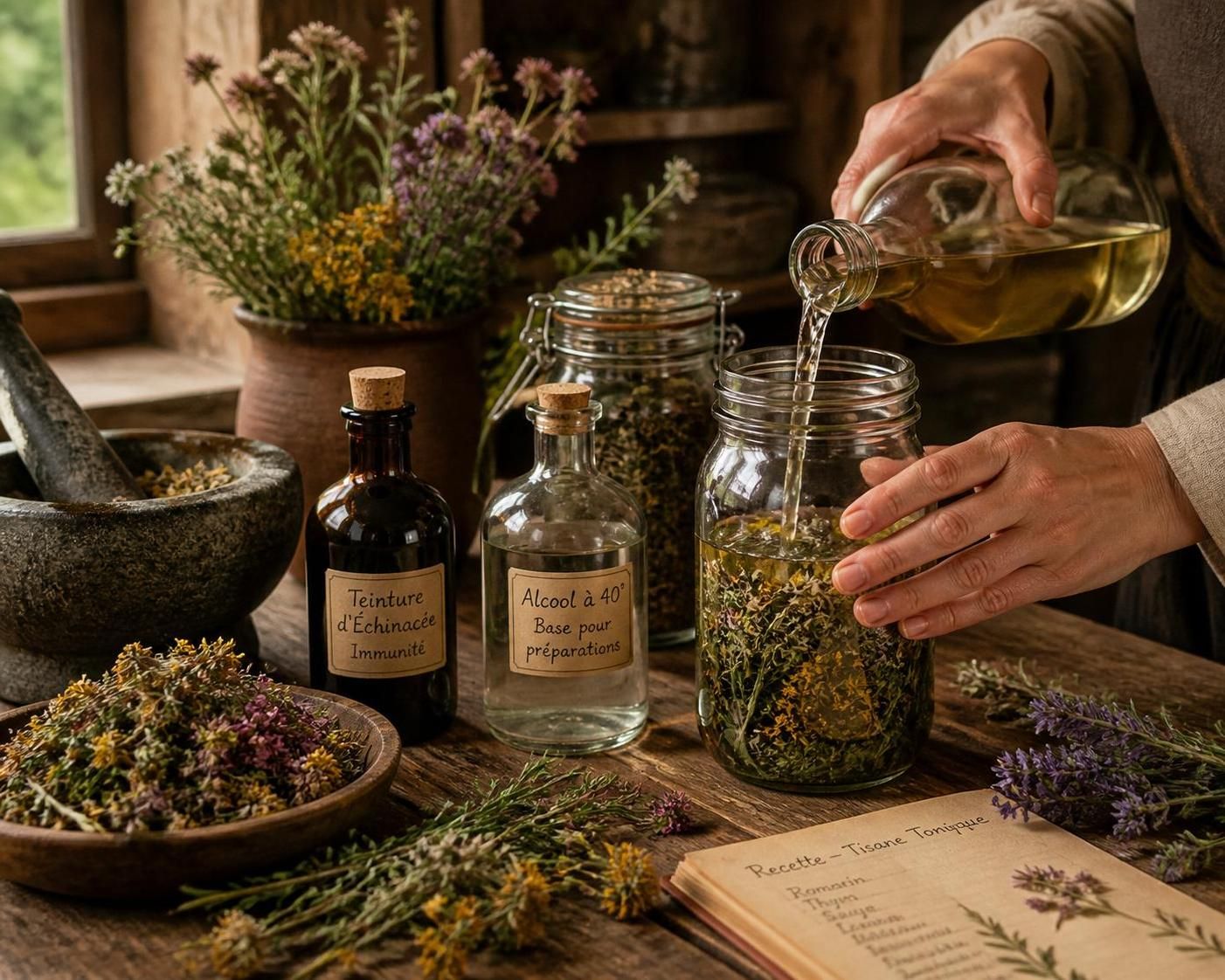 découvrez les risques liés à la consommation d'alcool avec les plantes médicinales dans vos remèdes maison et apprenez à les utiliser en toute sécurité pour préserver votre santé.