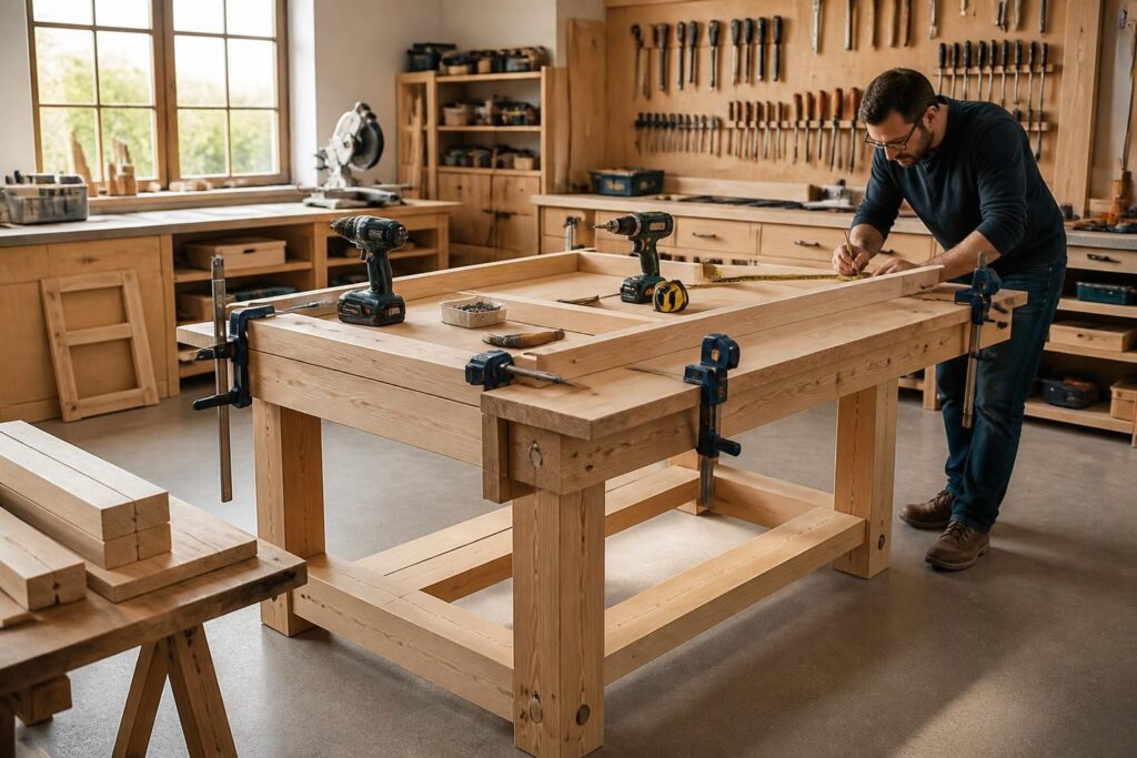 découvrez les étapes essentielles pour construire un établi solide et aménager un atelier fonctionnel, alliant durabilité et praticité.