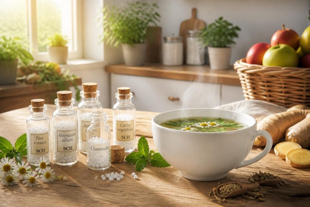 découvrez comment l'homéopathie peut soulager les troubles digestifs et apaiser les maux d'estomac grâce à des remèdes naturels et efficaces.