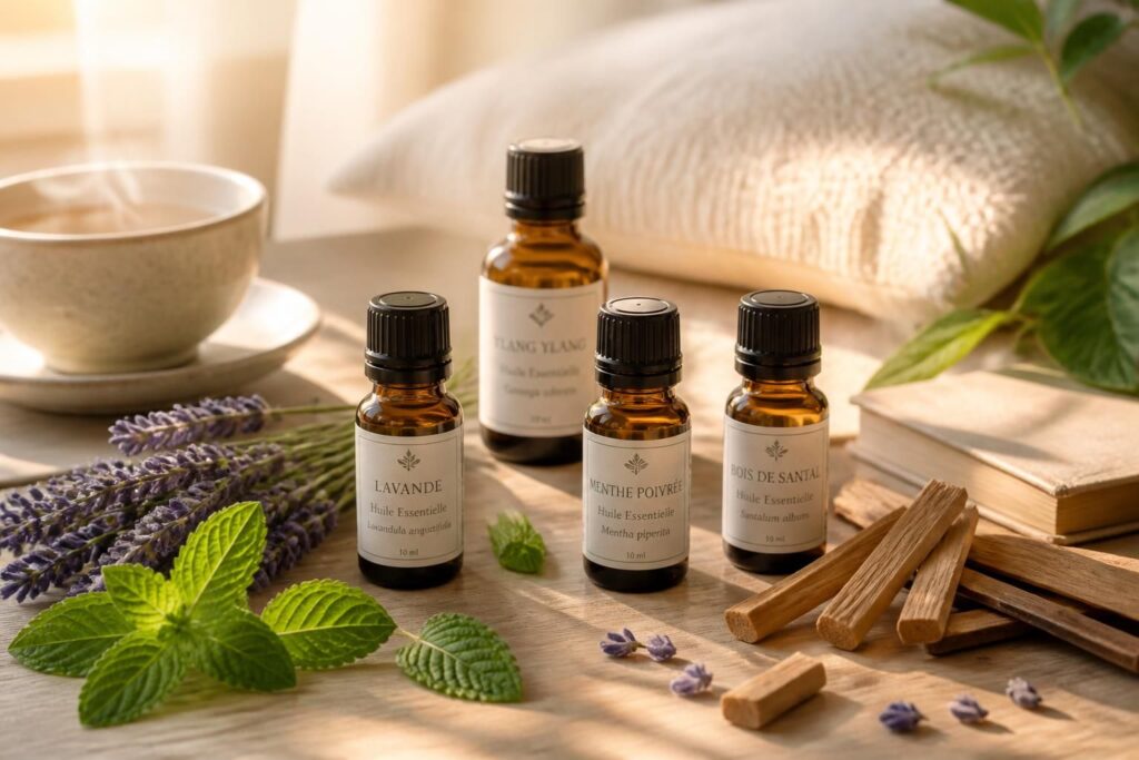 découvrez quelles huiles essentielles choisir pour apaiser naturellement votre esprit et réduire le stress au quotidien. guide pratique pour un bien-être assuré.