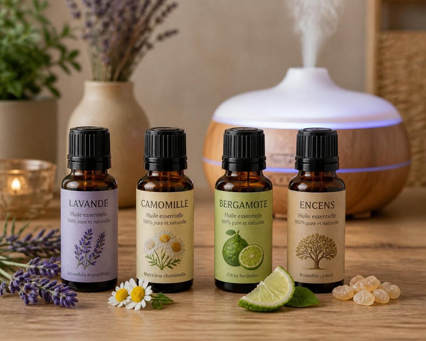 découvrez quelles huiles essentielles choisir pour apaiser naturellement votre esprit et réduire le stress au quotidien grâce à des solutions 100% naturelles.