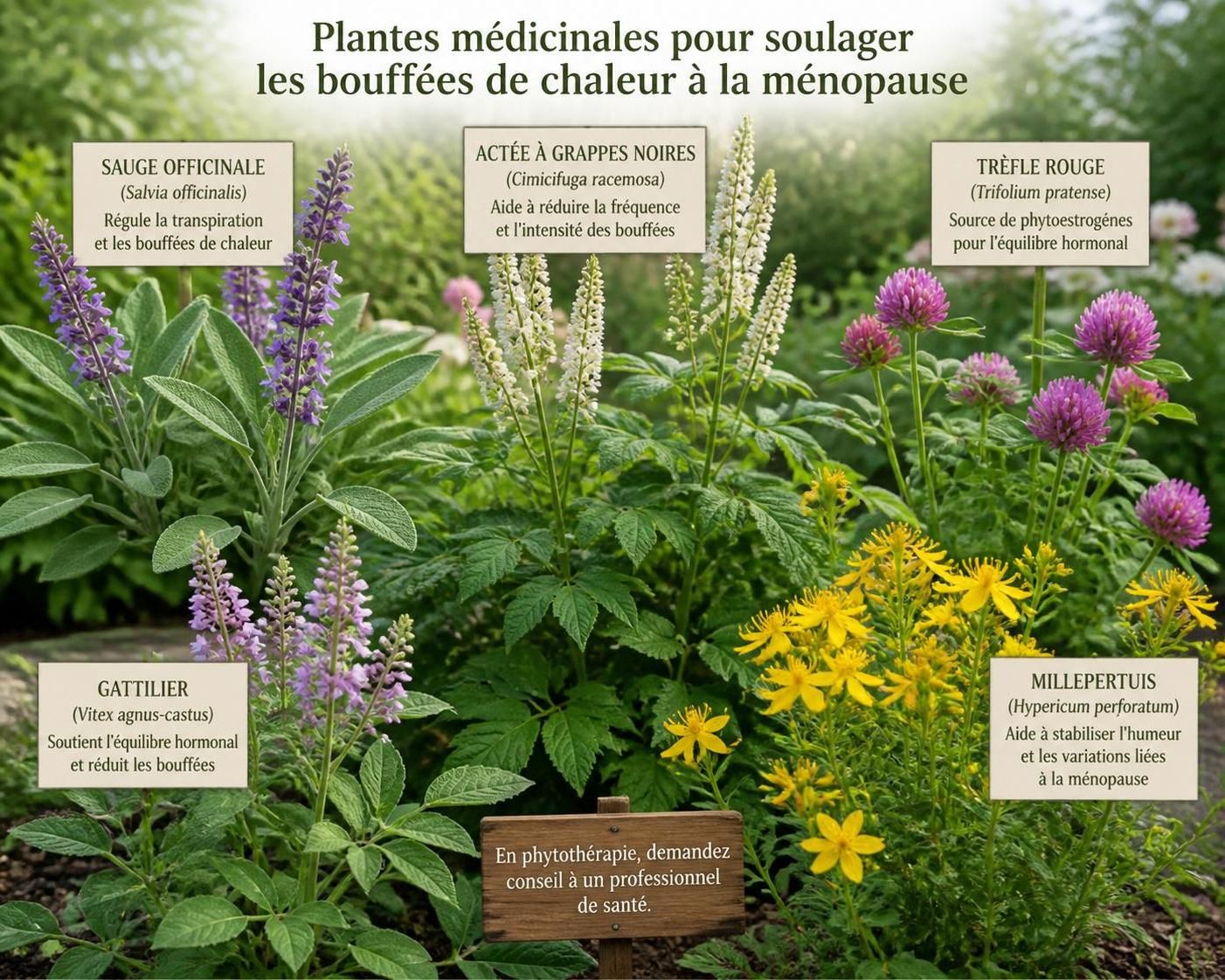 découvrez quelles plantes en phytothérapie peuvent soulager efficacement les bouffées de chaleur et améliorer votre bien-être au naturel.