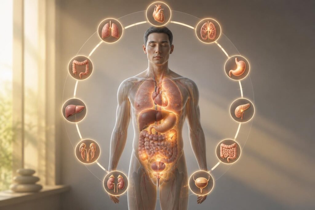 découvrez l'heure de réveil idéale selon la médecine chinoise et apprenez quel organe se manifeste selon votre horloge interne pour mieux comprendre votre corps et optimiser votre bien-être.