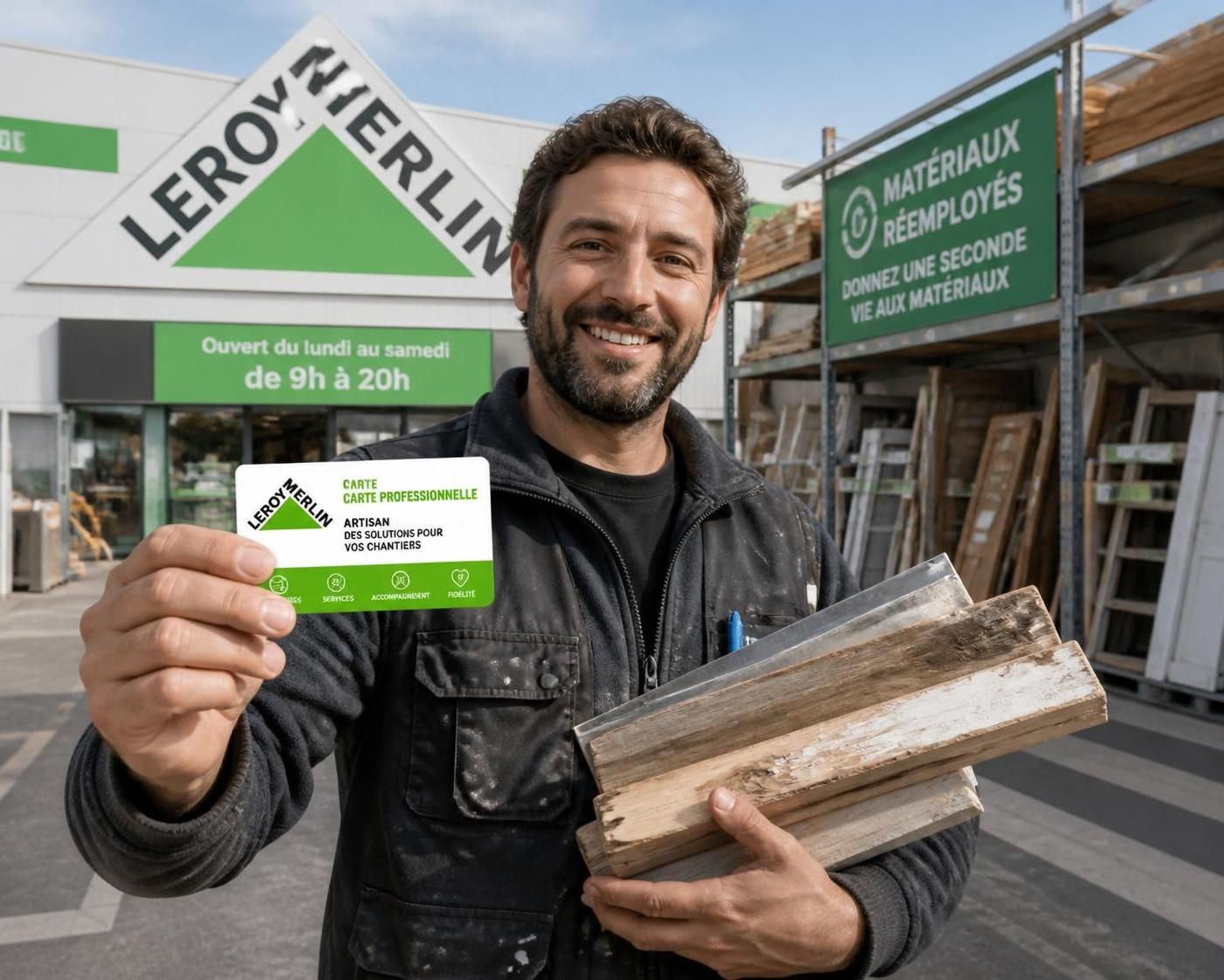 découvrez la carte professionnelle leroy merlin et bénéficiez d'avantages exclusifs réservés aux artisans et professionnels du bâtiment : réductions, services dédiés et offres spéciales pour faciliter vos projets.