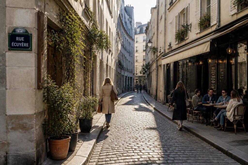 explorez la rue ecuyère, un quartier parisien méconnu au charme discret, entre histoire et ambiance authentique. découvrez ses secrets et profitez d'une balade unique à paris.