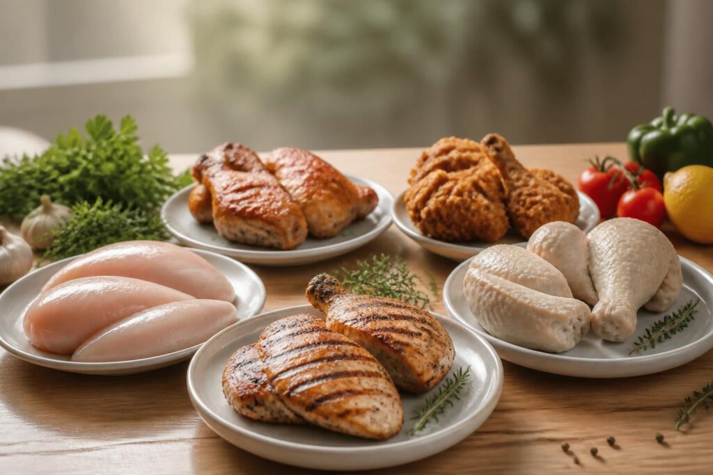 découvrez les calories du poulet et ses valeurs nutritionnelles en fonction des différentes méthodes de cuisson pour mieux gérer votre alimentation.