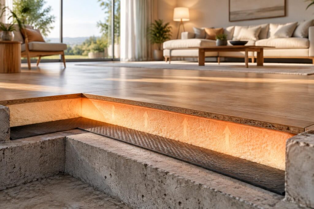 découvrez les avantages d’une chape isolante thermique pour réduire les déperditions de chaleur et améliorer le confort de votre sol.