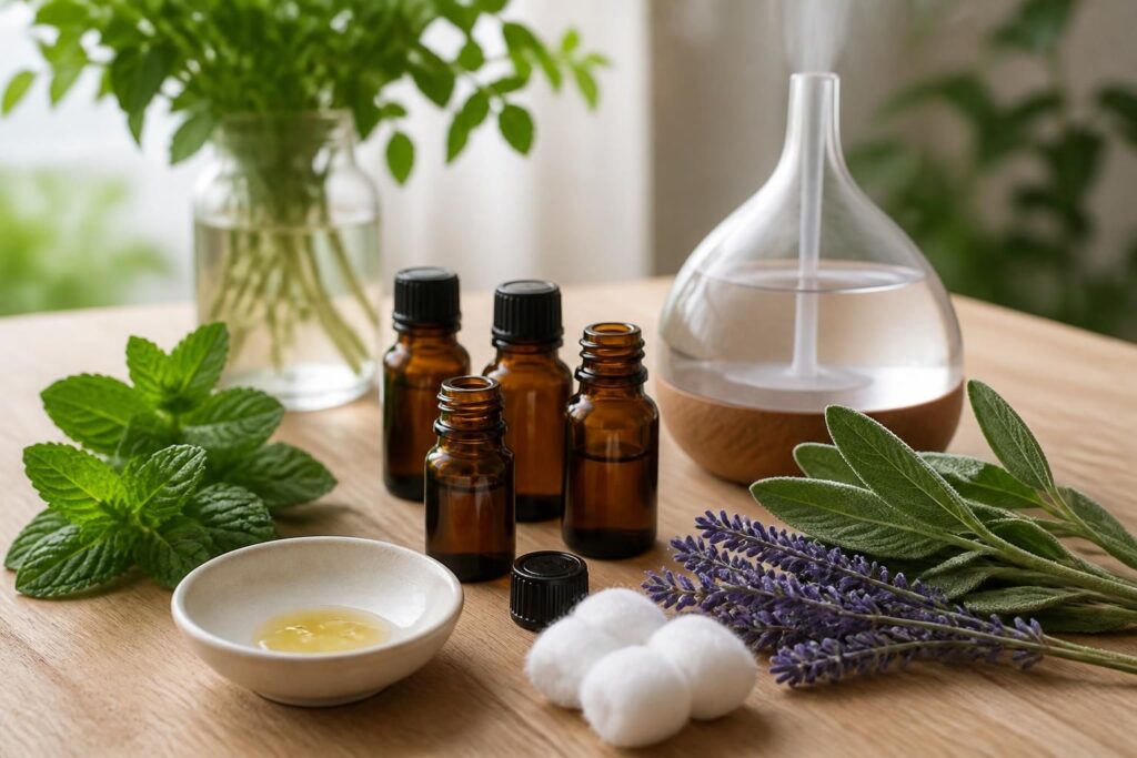découvrez quelles huiles essentielles choisir pour lutter contre la transpiration et apprenez comment les utiliser efficacement pour garder une sensation de fraîcheur au quotidien.
