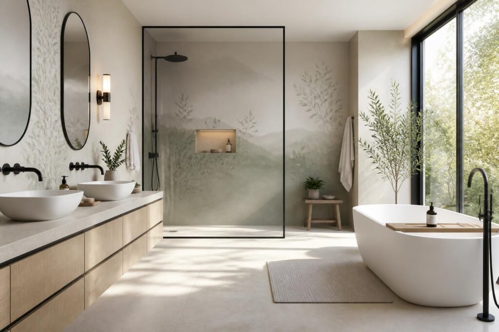 découvrez des idées déco peinture pour une salle de bain moderne et apaisante, alliant couleurs tendances et ambiance relaxante pour transformer votre espace.