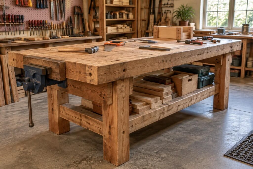 découvrez comment fabriquer une établie en bois solide et fonctionnelle, avec des conseils pratiques pour choisir les matériaux et réussir chaque étape.