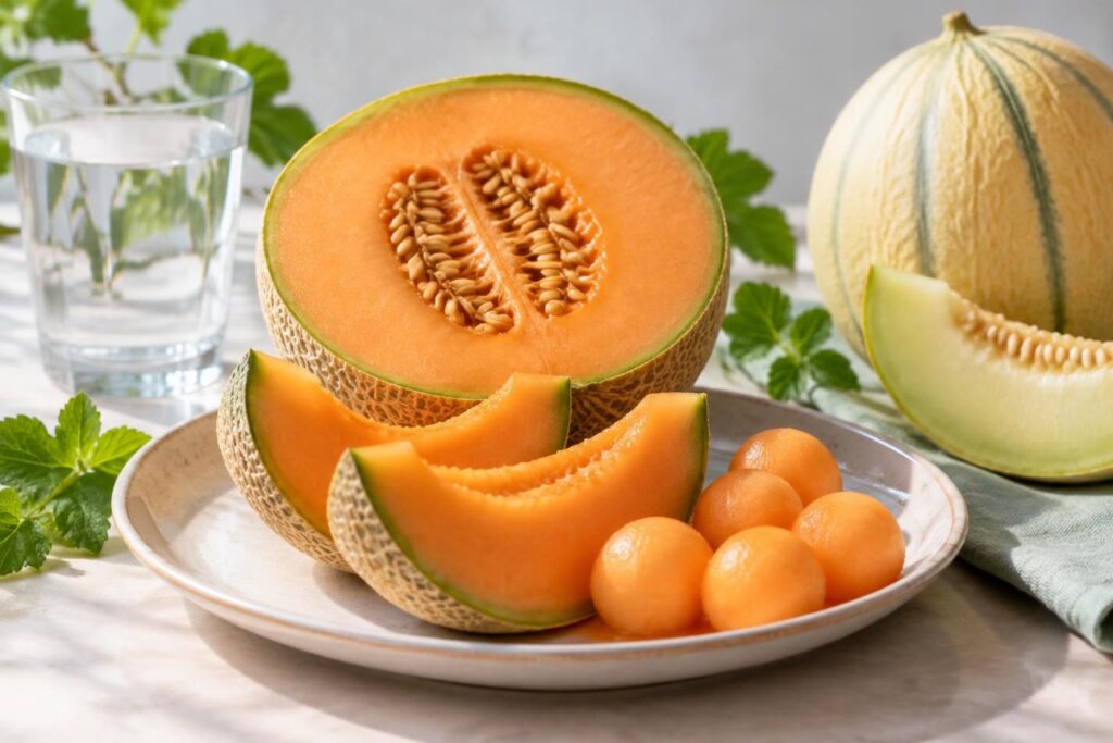 découvrez les calories du melon, ses valeurs nutritionnelles et ses bienfaits santé : un fruit léger, hydratant et riche en vitamines.